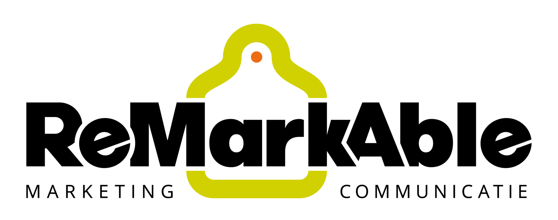 Logo ReMarkAble Marketing Communicatie - wit kader