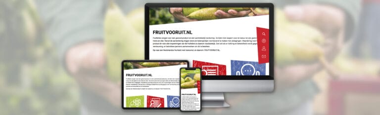 portfolio FRUITVOORUIT website