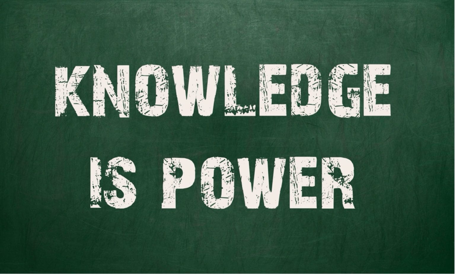 Knowledge-is-power