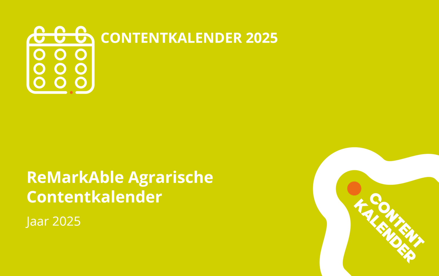 Contentkalender 2025 2